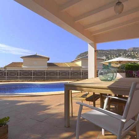 Villa con piscina privada Calpe Esterno foto
