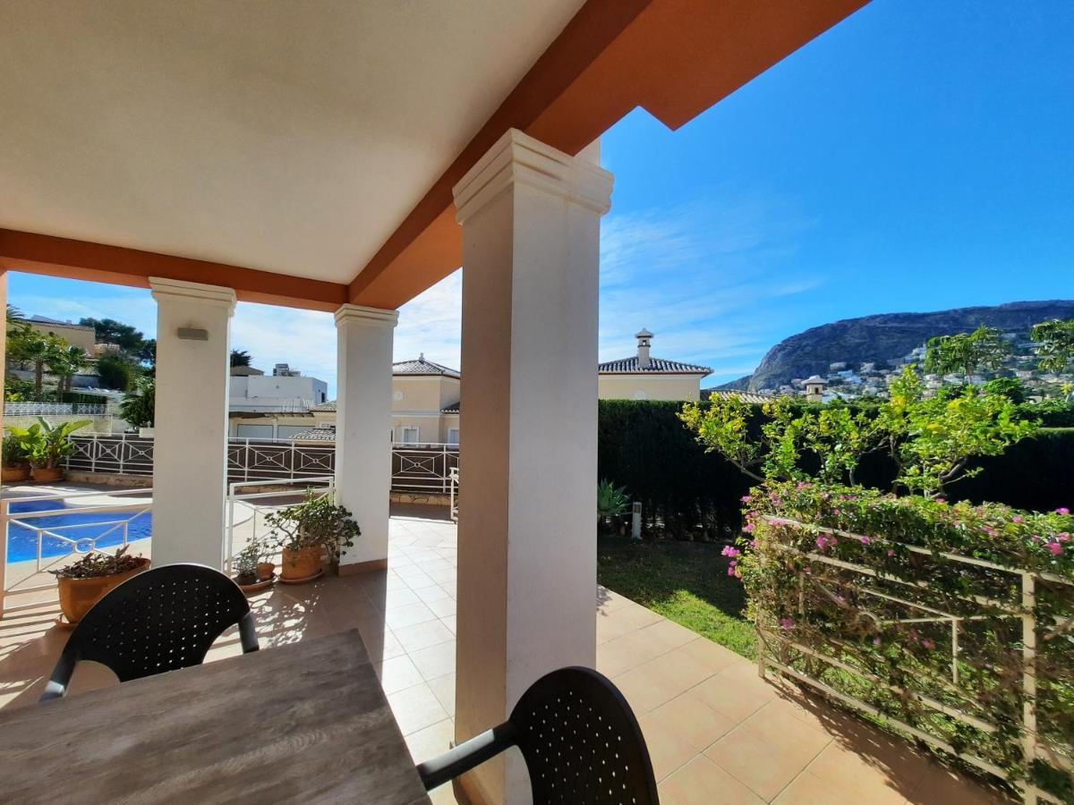 Villa con piscina privada Calpe Esterno foto